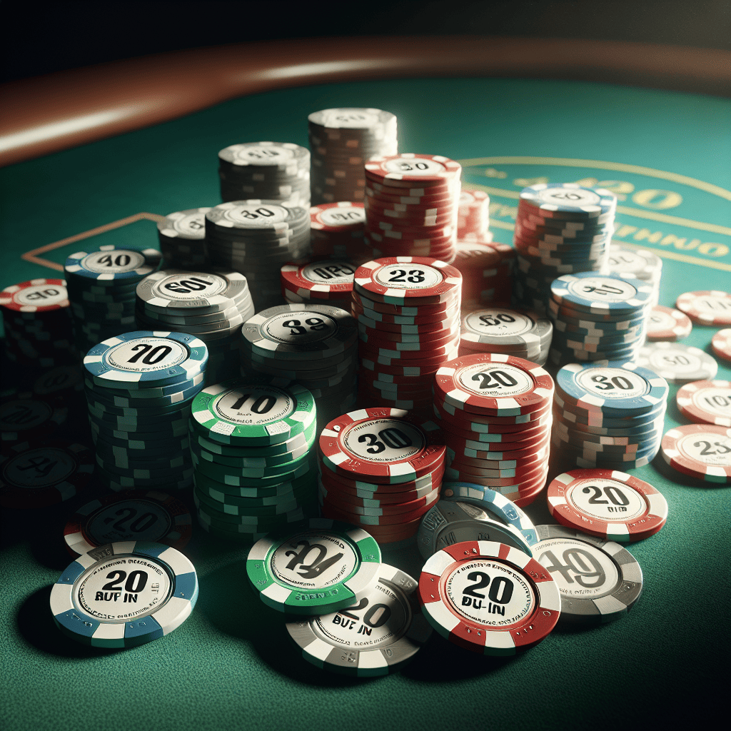 How To Divide Poker Chips $20 Buy In