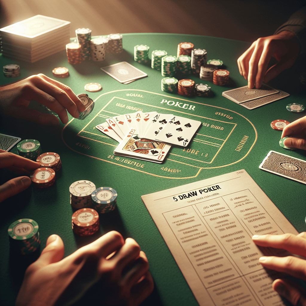 How To Play 5 Draw Poker