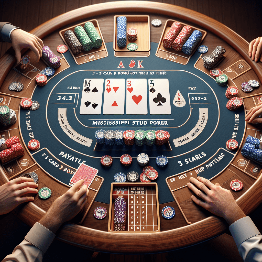 How To Play Mississippi Stud Poker
