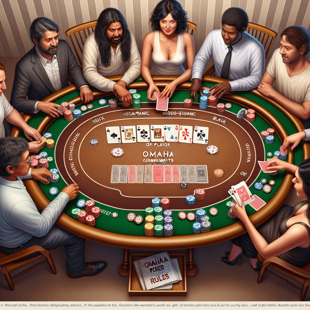 How to play omaha poker