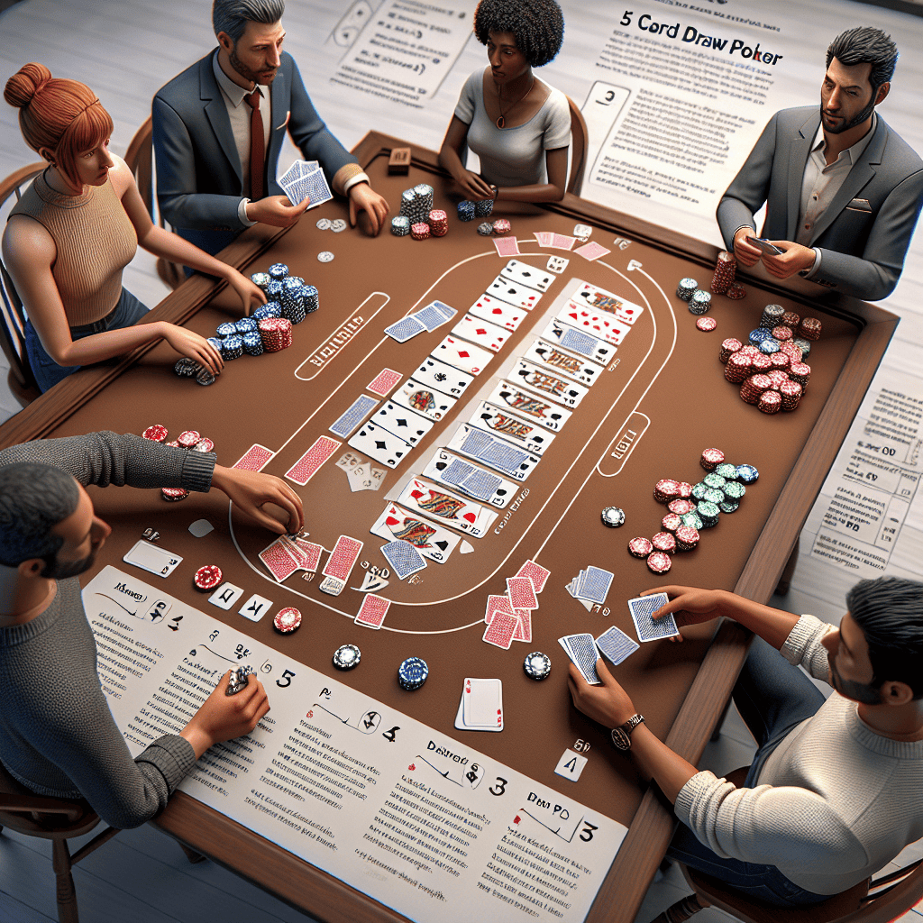 How To Play Poker 5 Card Draw