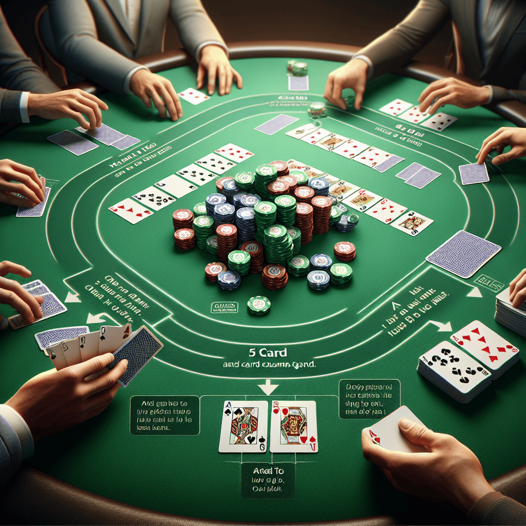 How To Play Poker 5 Card Draw