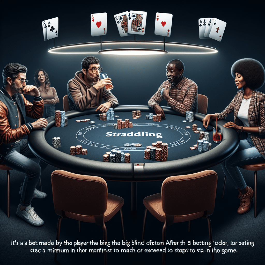 What Does Straddling Mean In Poker