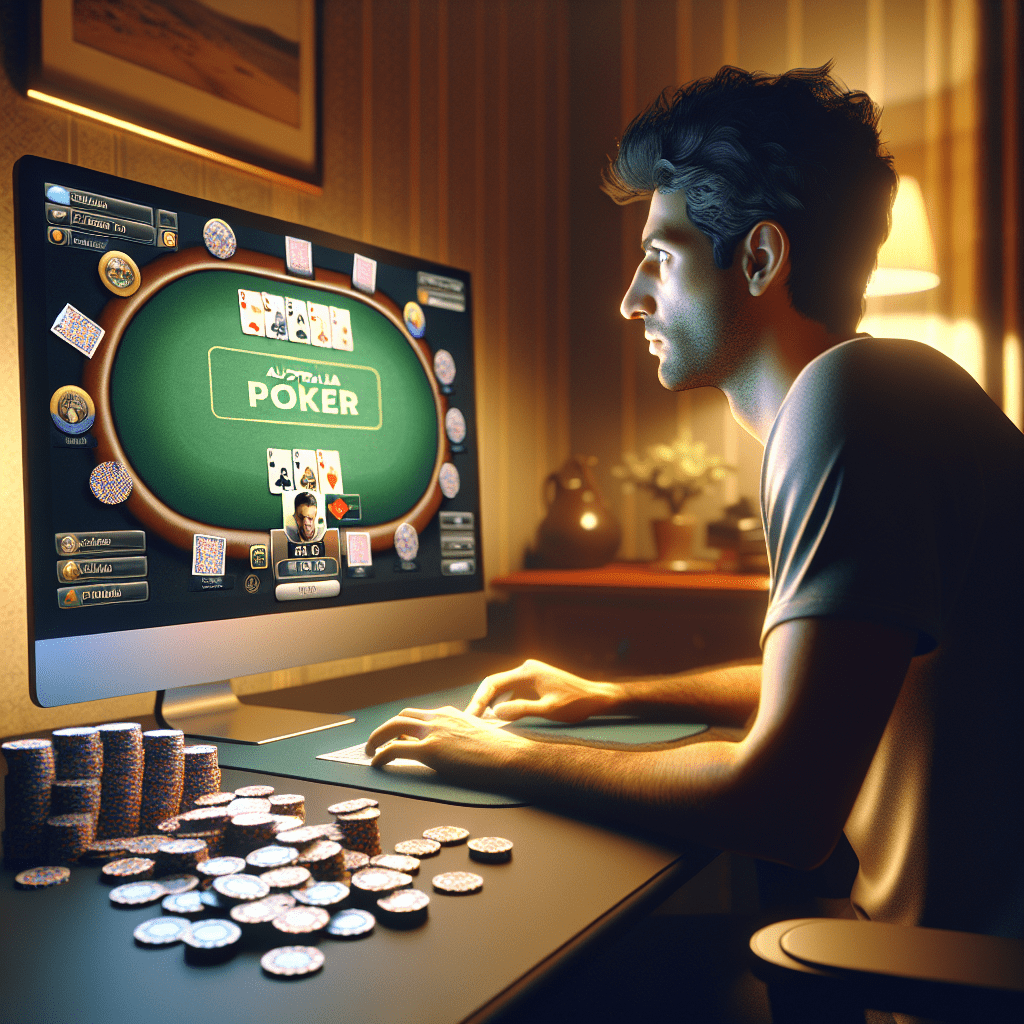Can I play online poker for money in Australia?