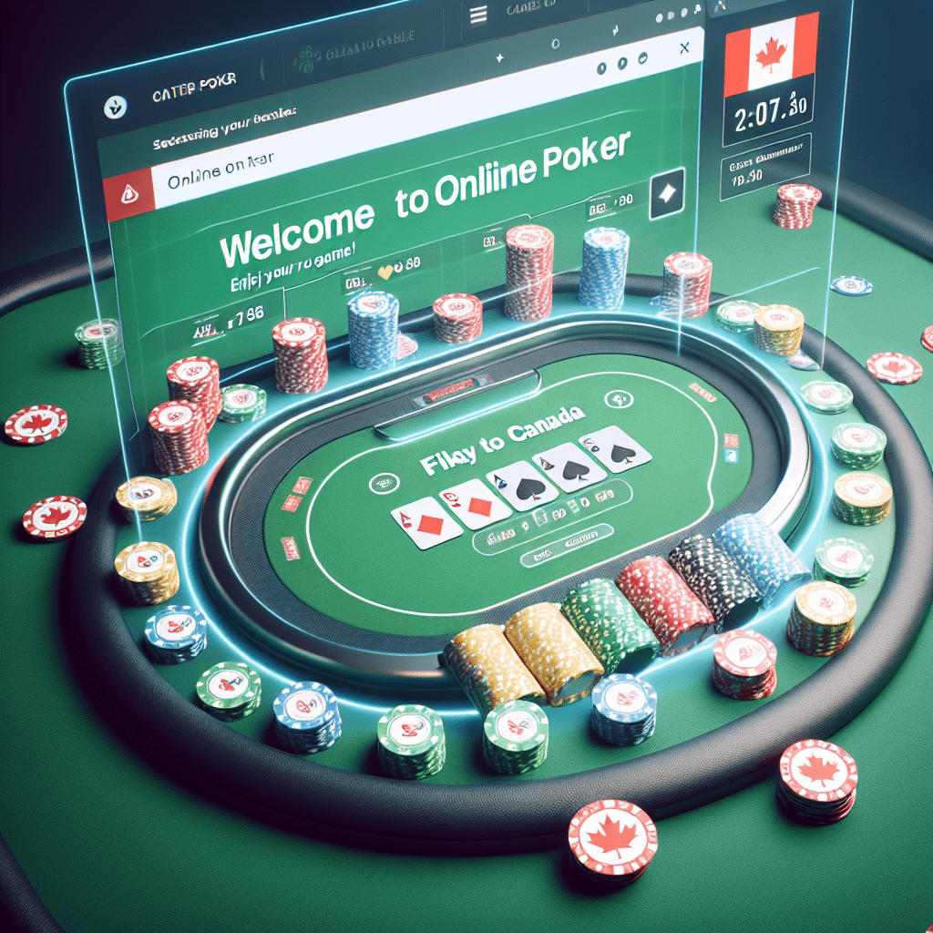 Can I play online poker for money in Canada?