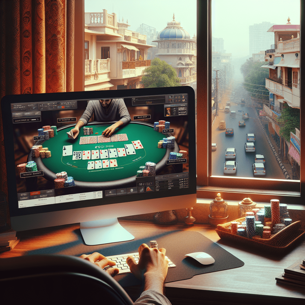 Can I play online poker for money in India?