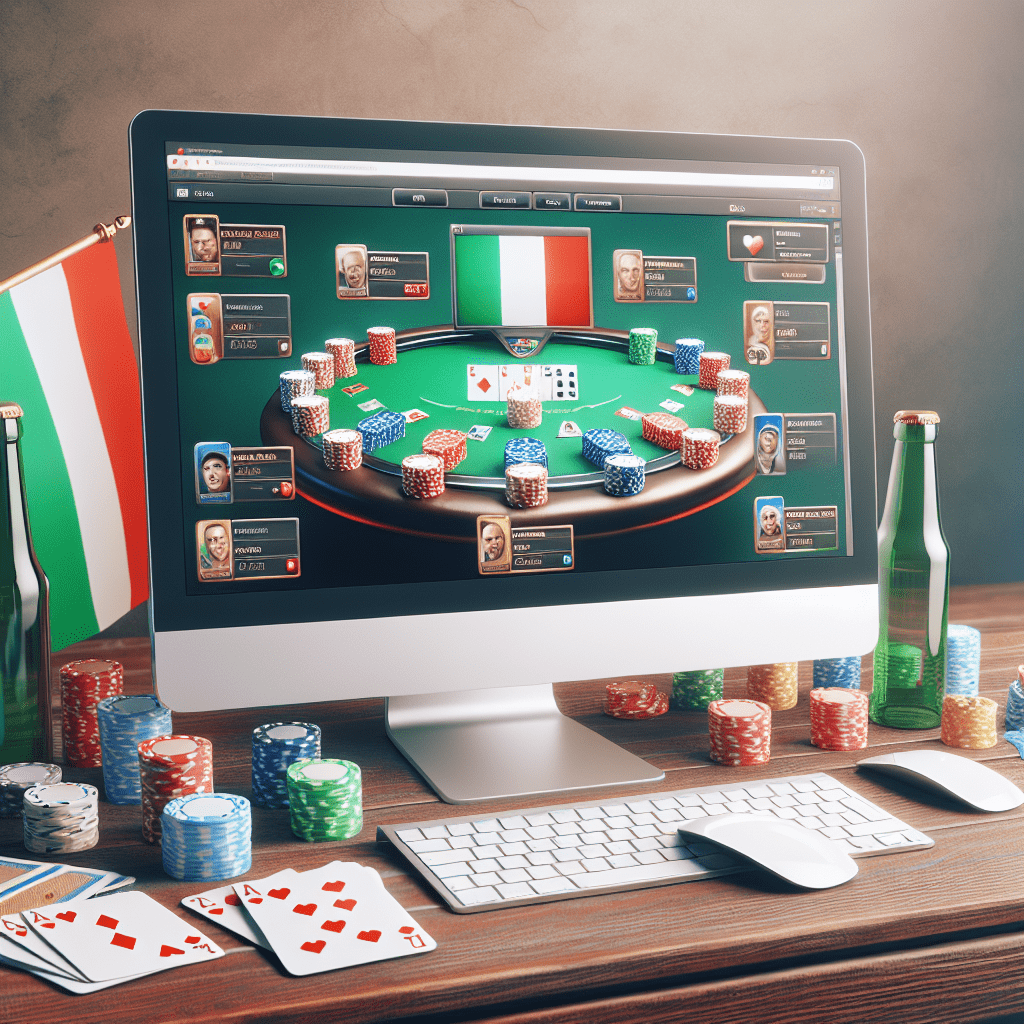 Can I play online poker for money in Italy?
