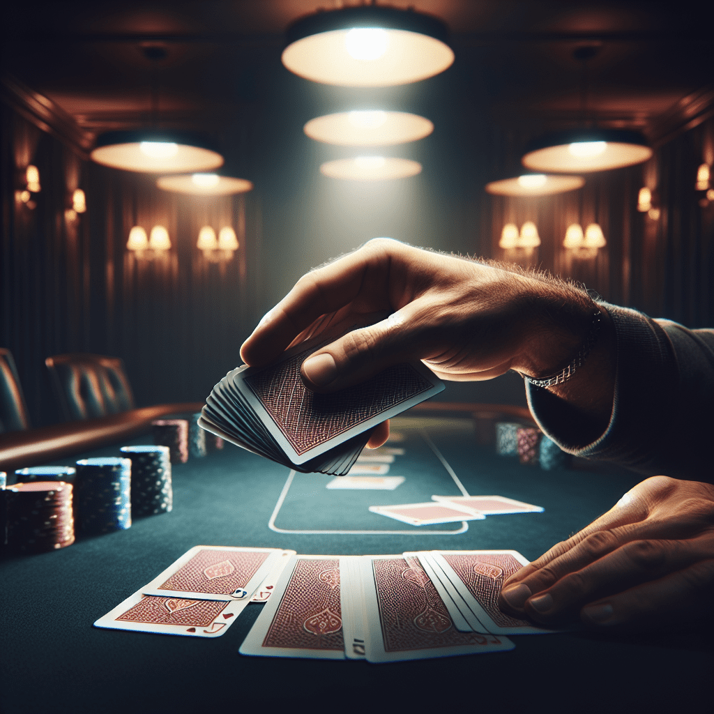 Do you shuffle between hands in poker