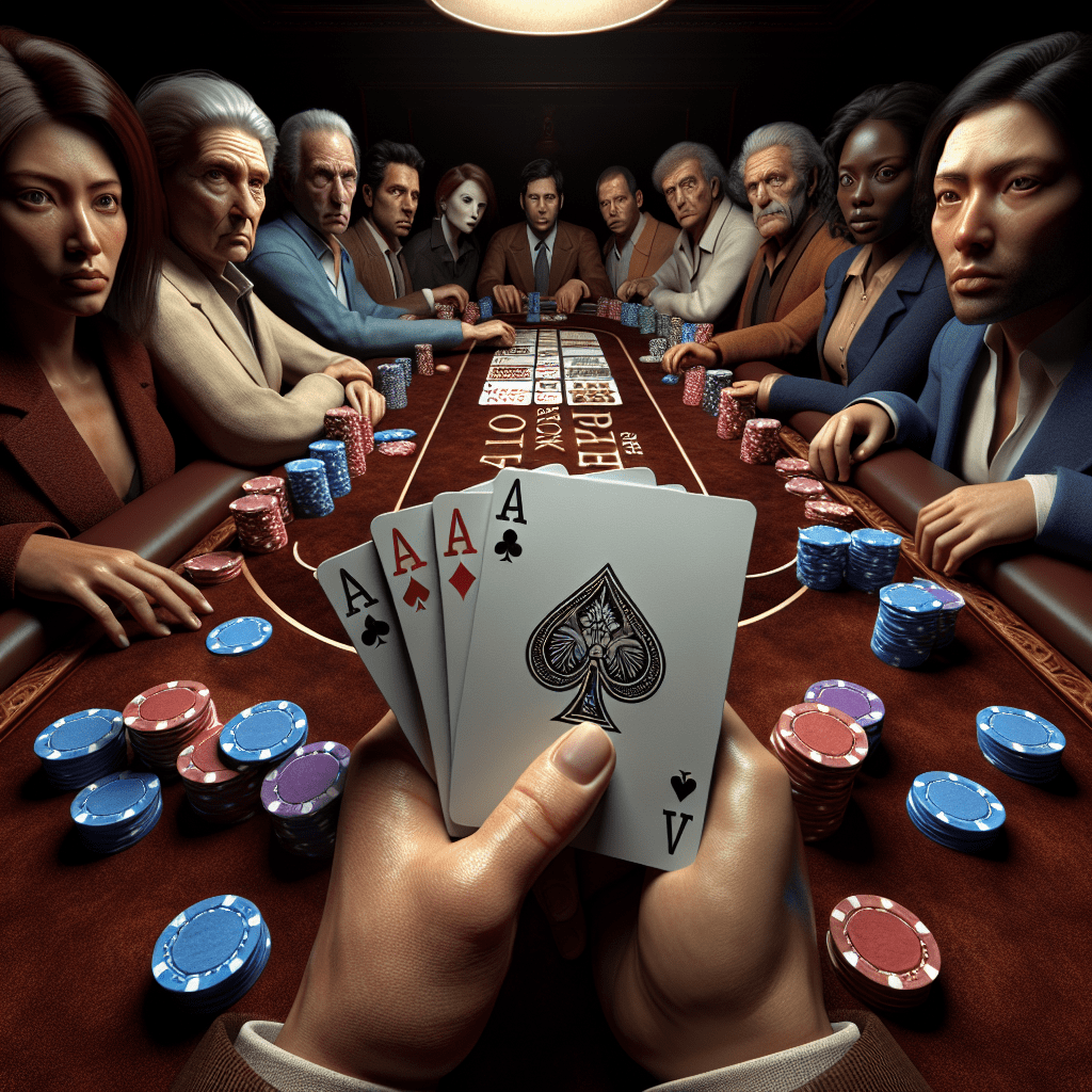 Does ace count as 1 in poker Texas Hold'em