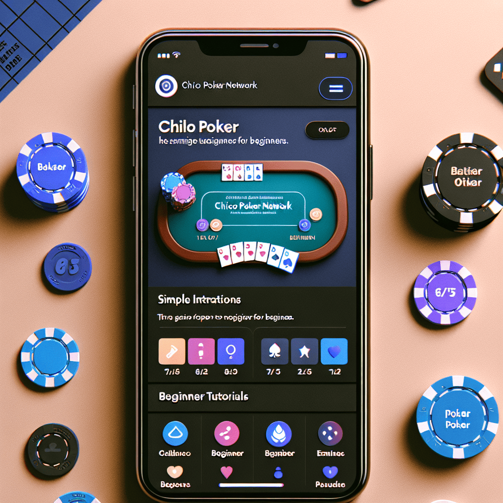 Does Chico Poker Network have an app? A Beginner’s Guide
