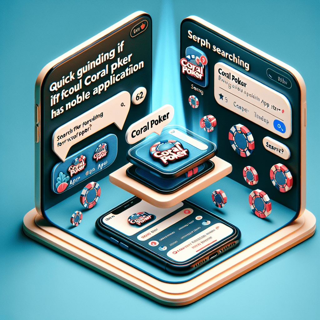 Does Coral Poker have an app? A Quick Guide