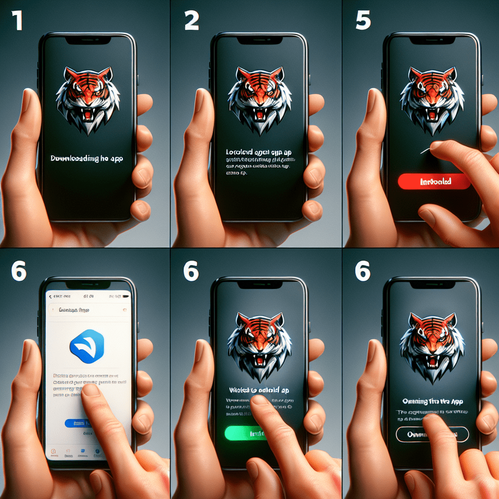 Does Tiger Gaming have an app? Step-by-Step Instructions