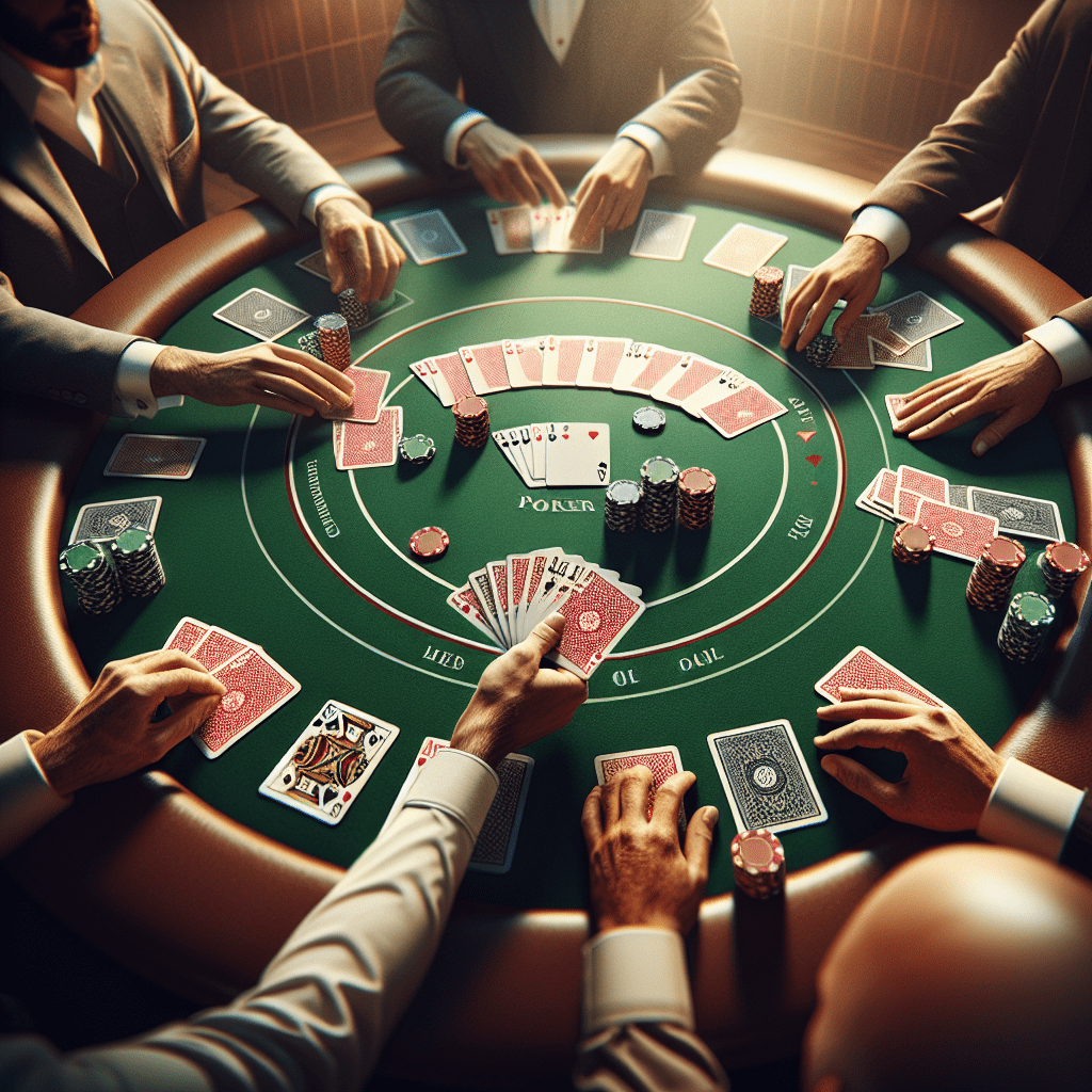 How are poker cards dealt