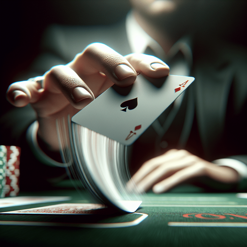 How are poker cards dealt