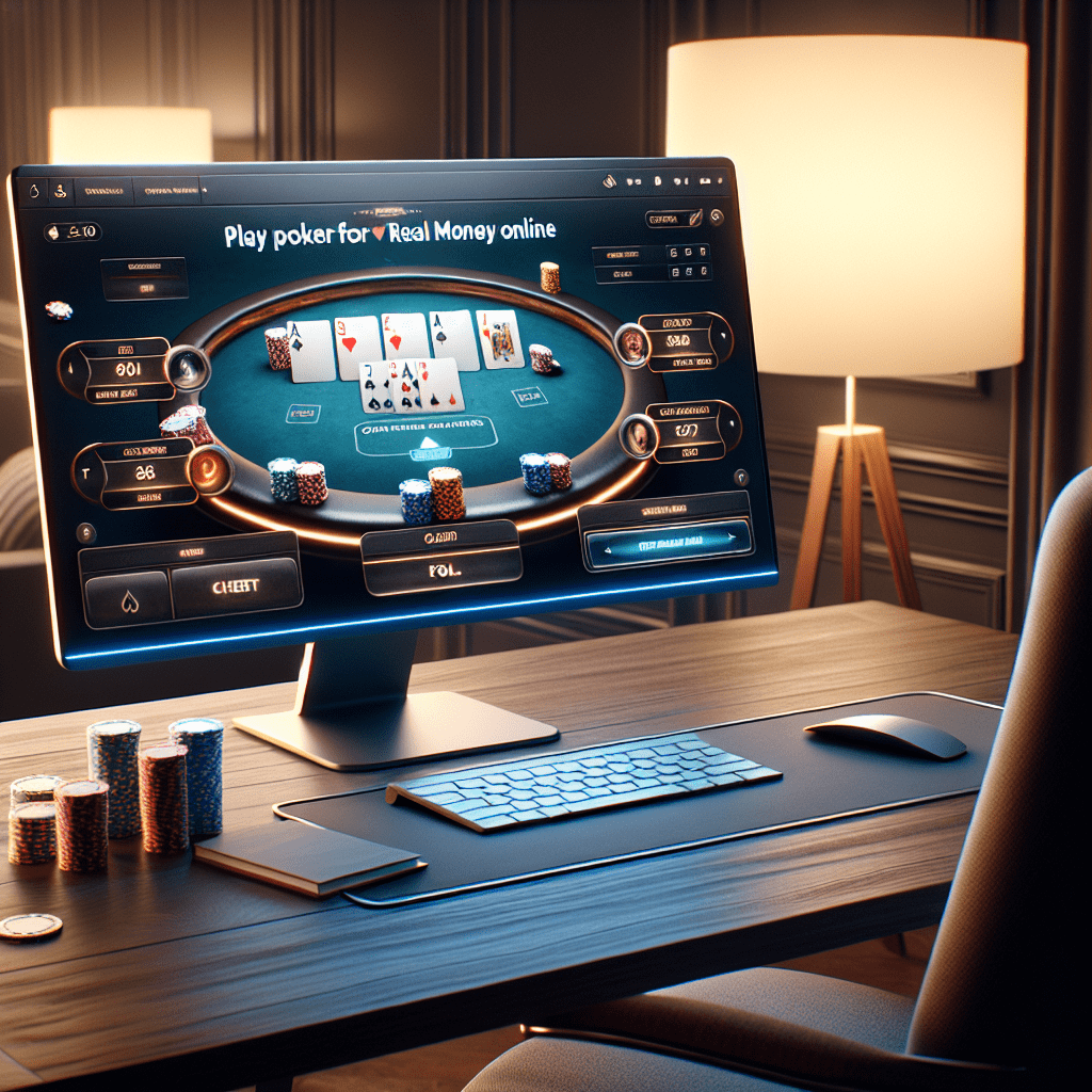 How can I play poker for real money online