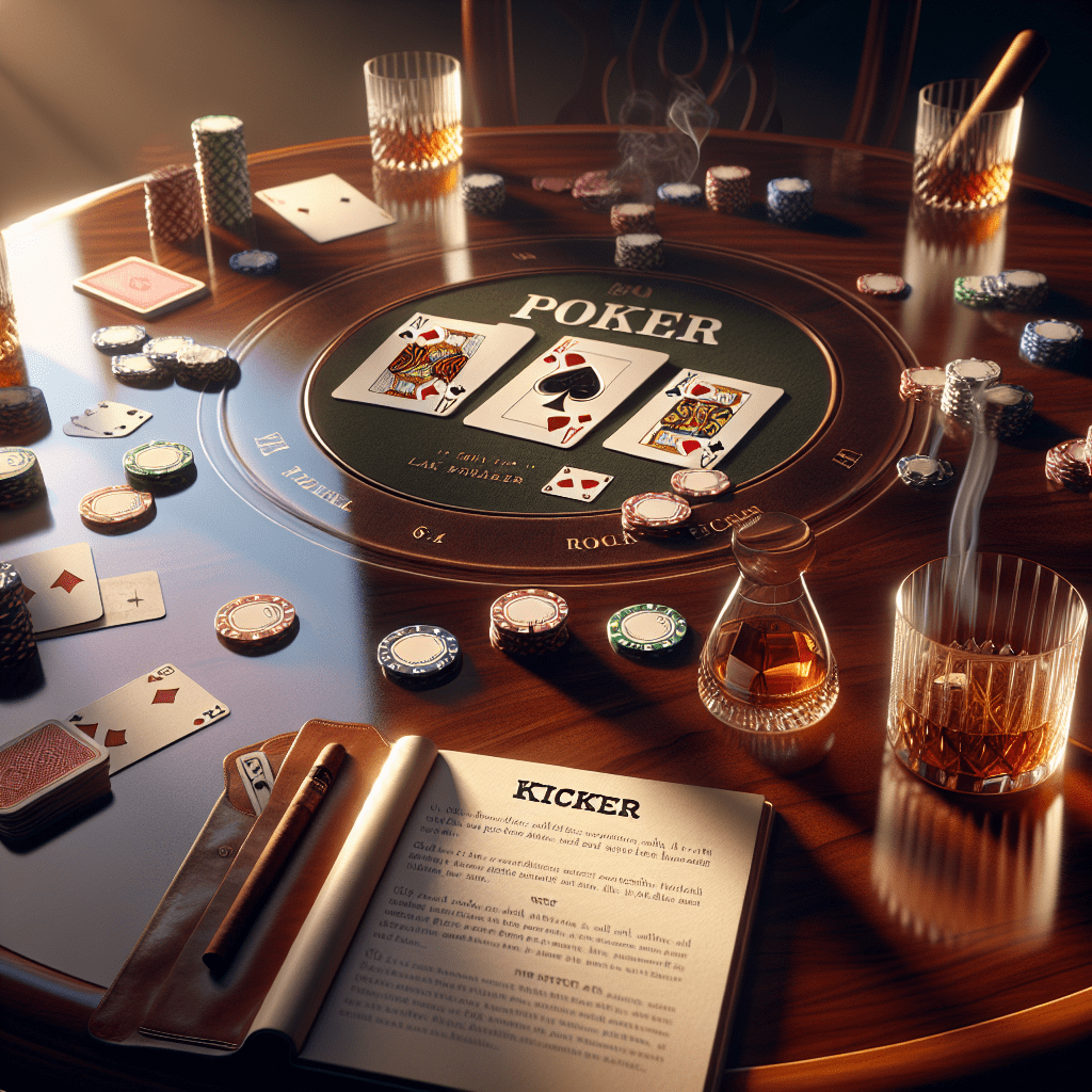 How do kickers work in poker