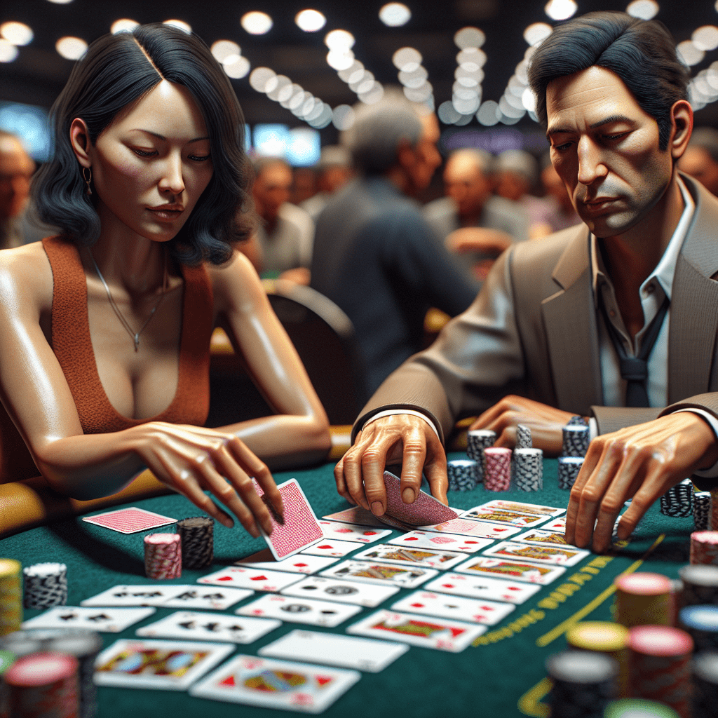 How do poker dealers shuffle