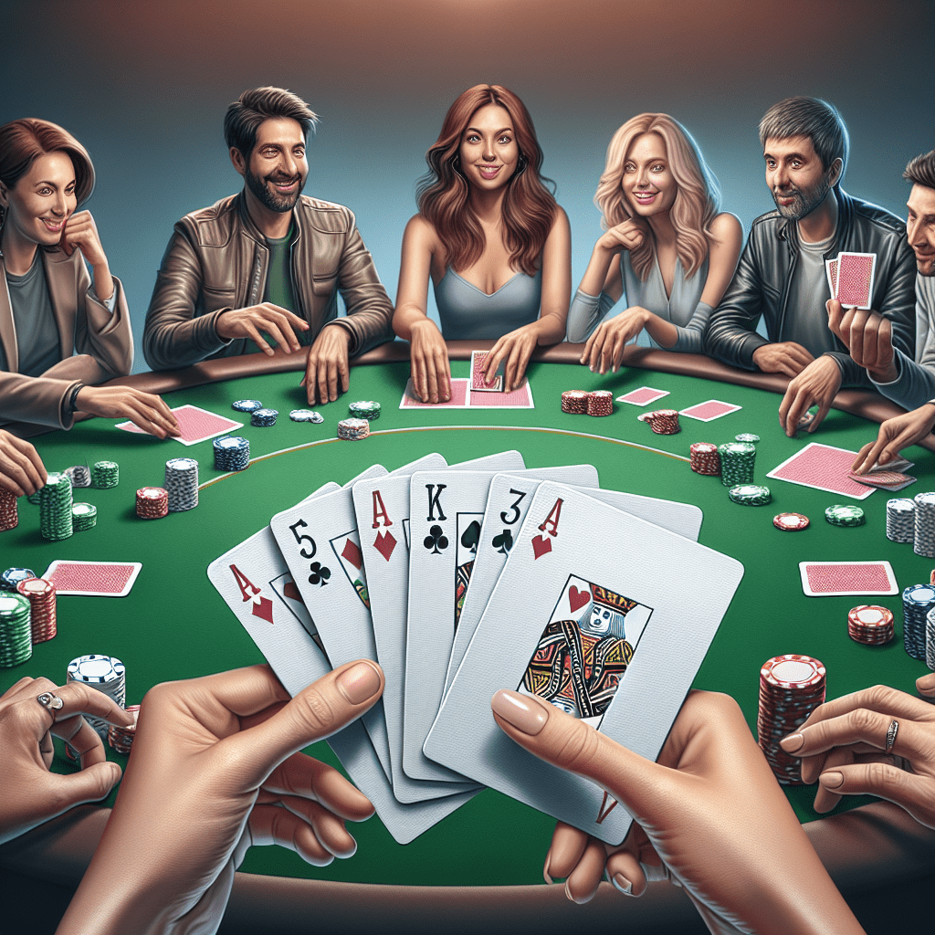 How do you play 5 card draw poker