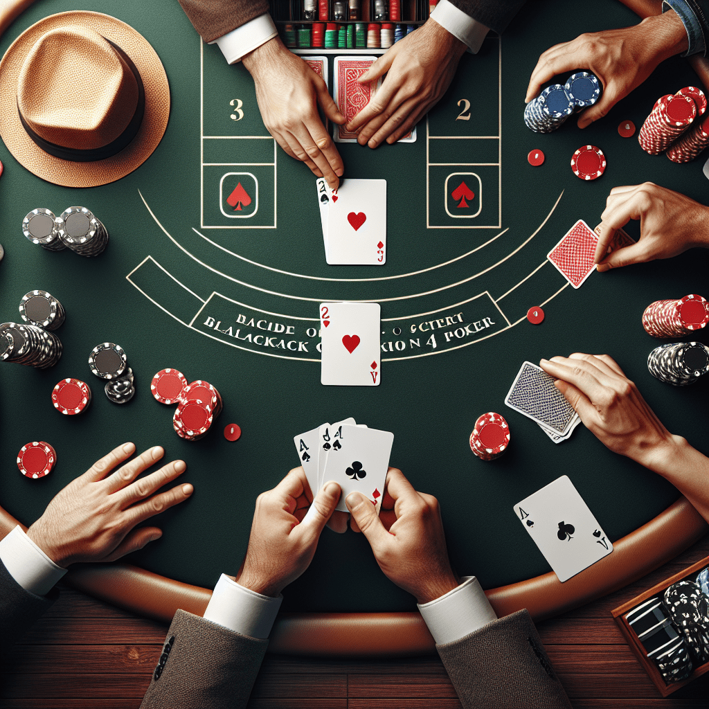 How do you play blackjack poker
