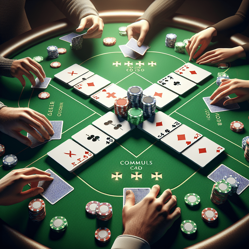 How do you play criss cross poker