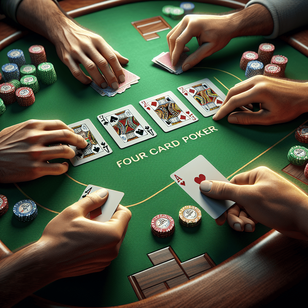 How do you play four card poker