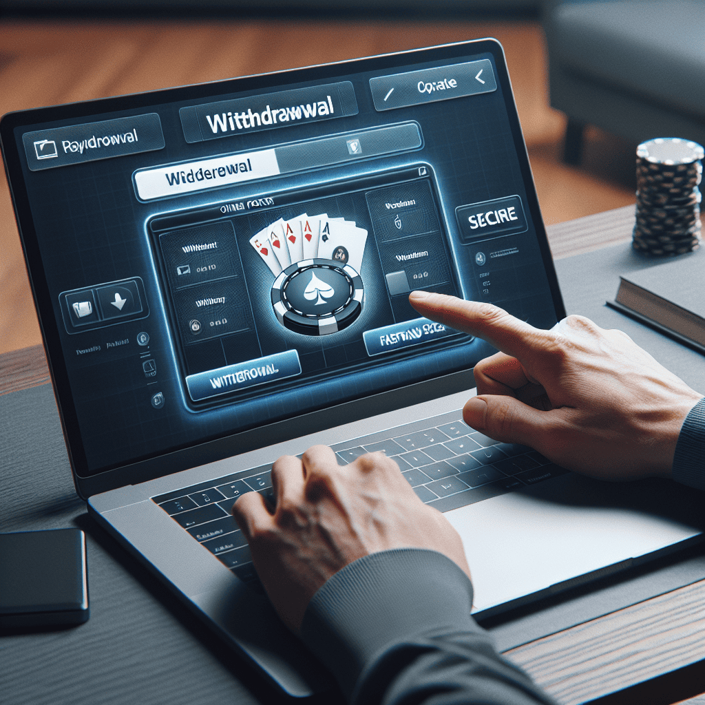How do you withdraw money from Mena Poker Fast and Secure