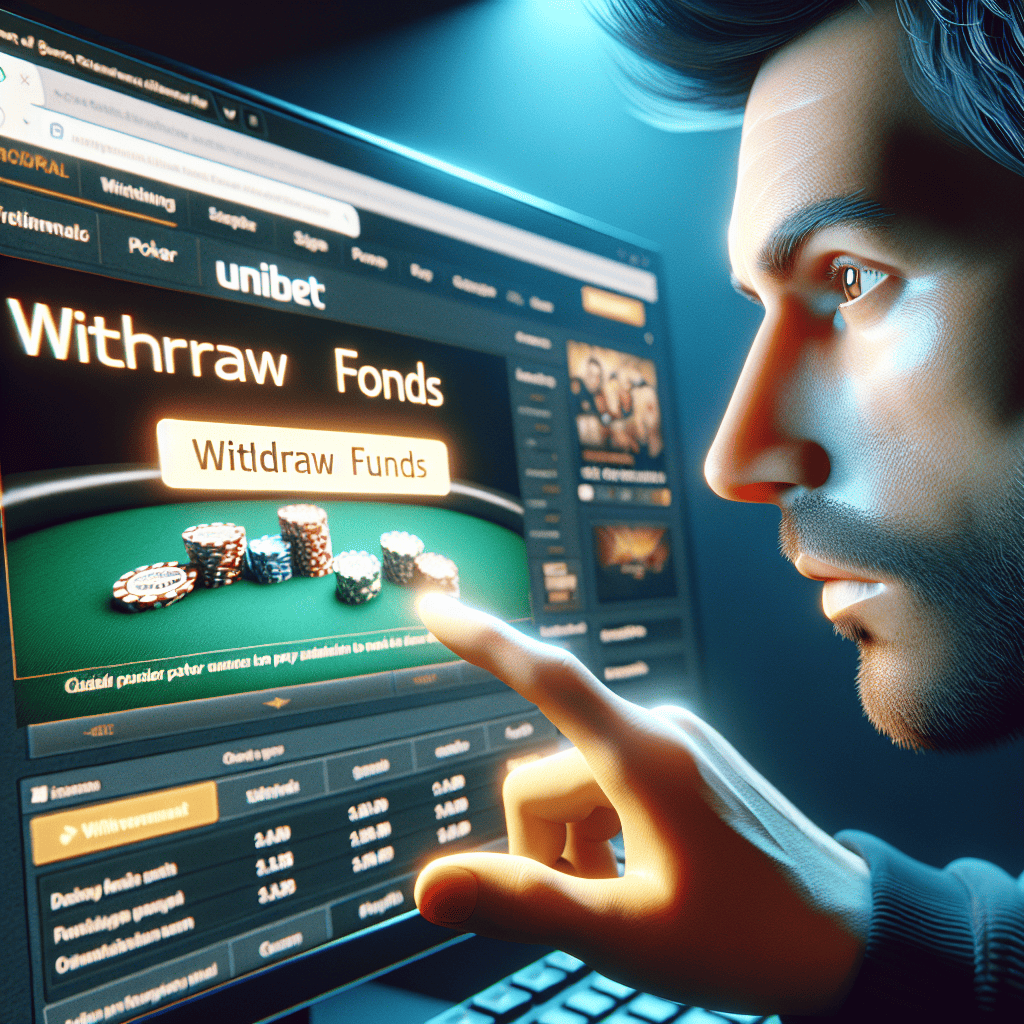 How do you withdraw money from Unibet Poker With Confidence