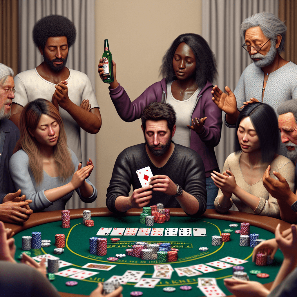 How does a poker game end