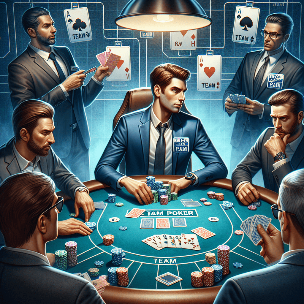 How does tag team poker work