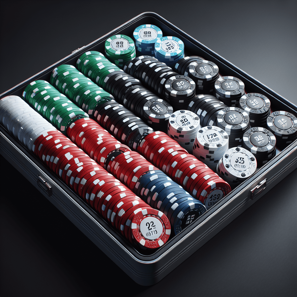 How many chips come in a poker set