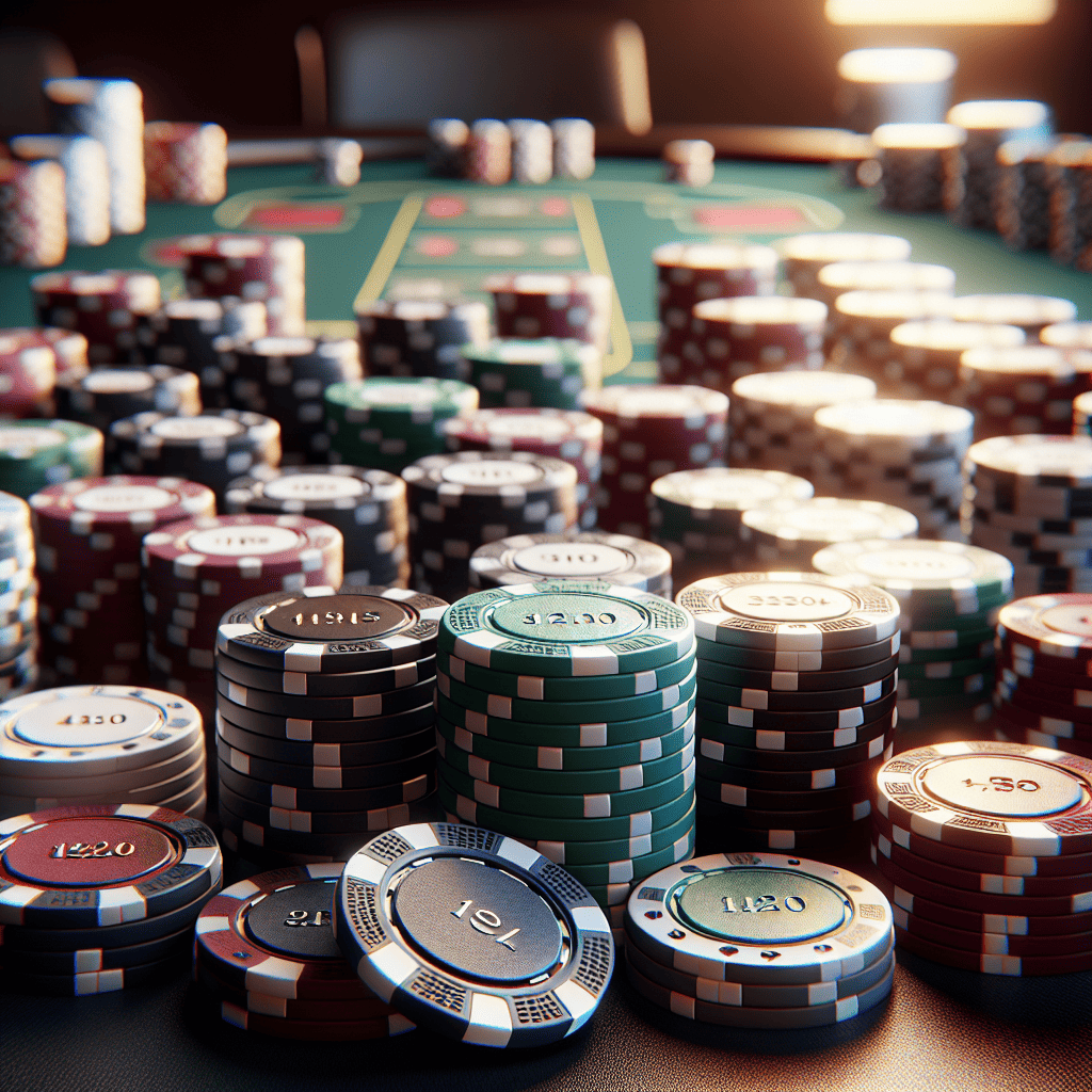 How many chips for poker 3 players