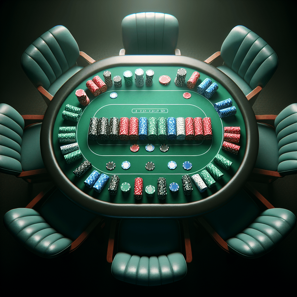 How many chips for poker 6 players