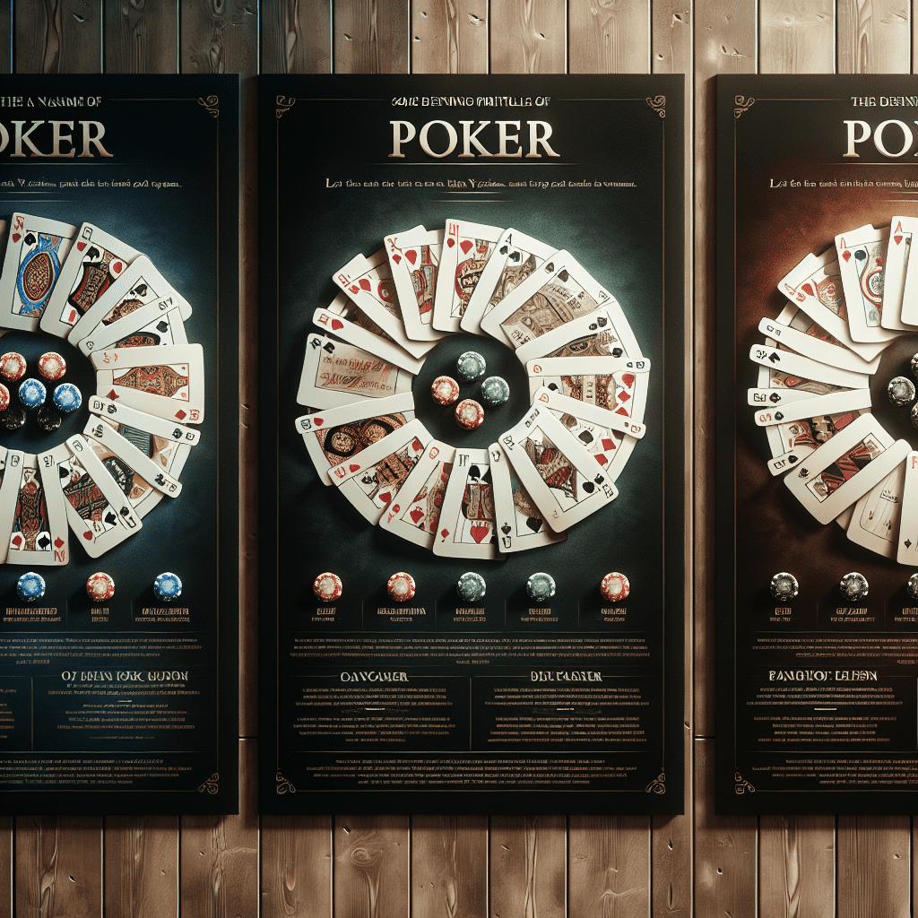 How many different types of poker are there