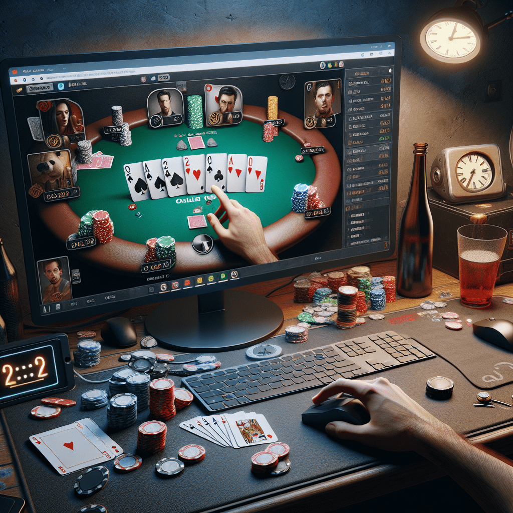 How many hands per hour online poker