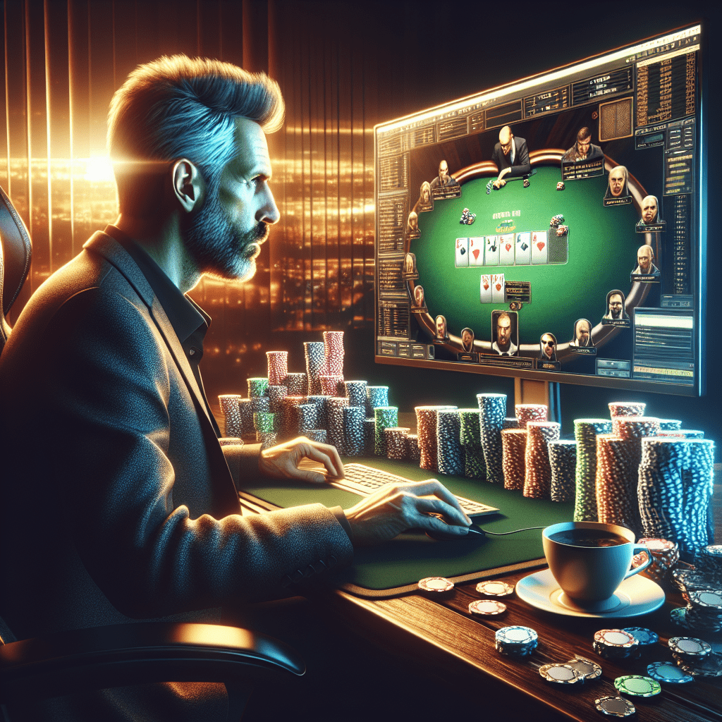 How much can you make playing online poker