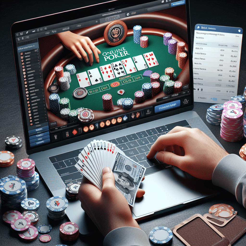 How much can you make playing online poker