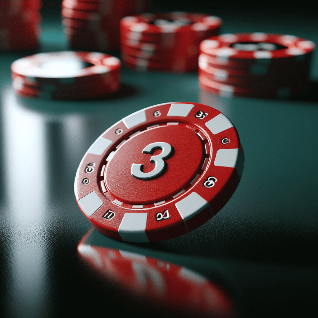 How much is a red chip in poker