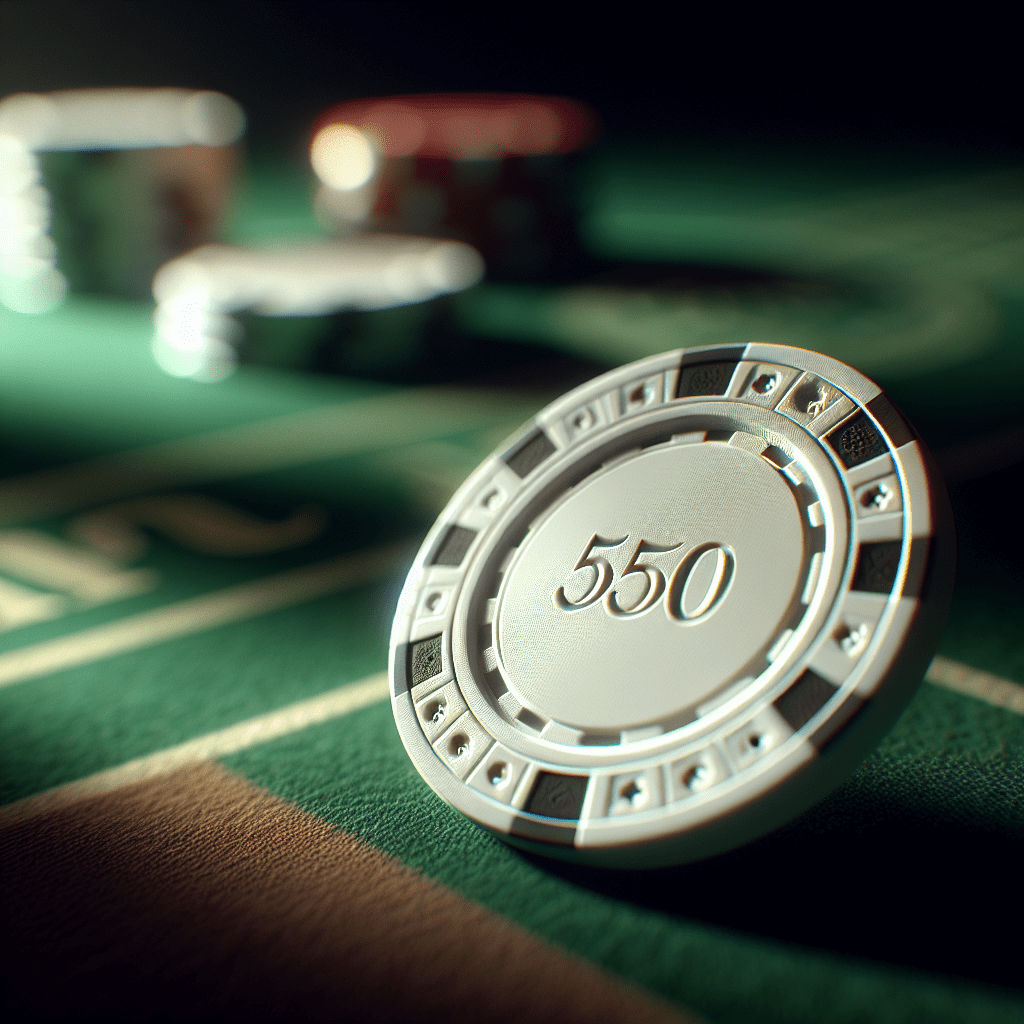 How much is a white chip worth in poker