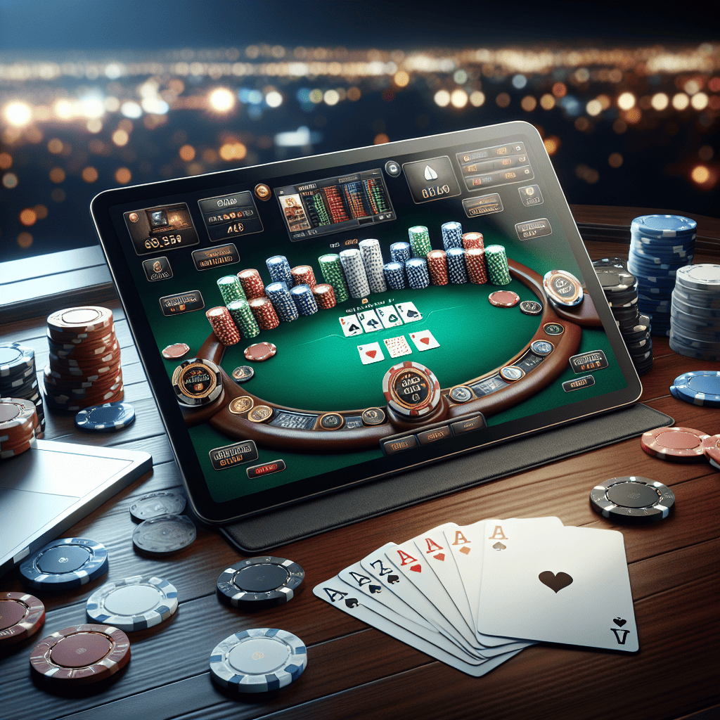 How old to play online poker