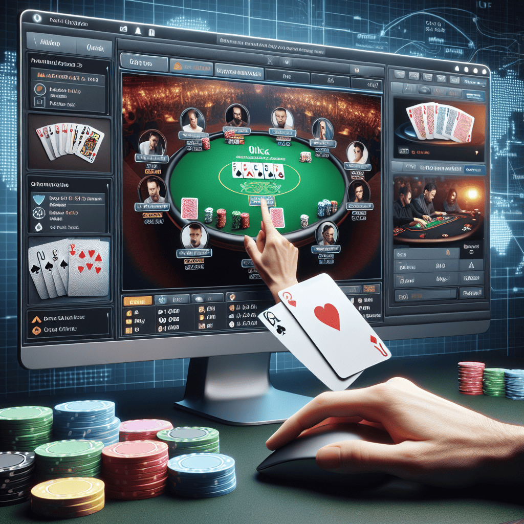 How play poker online