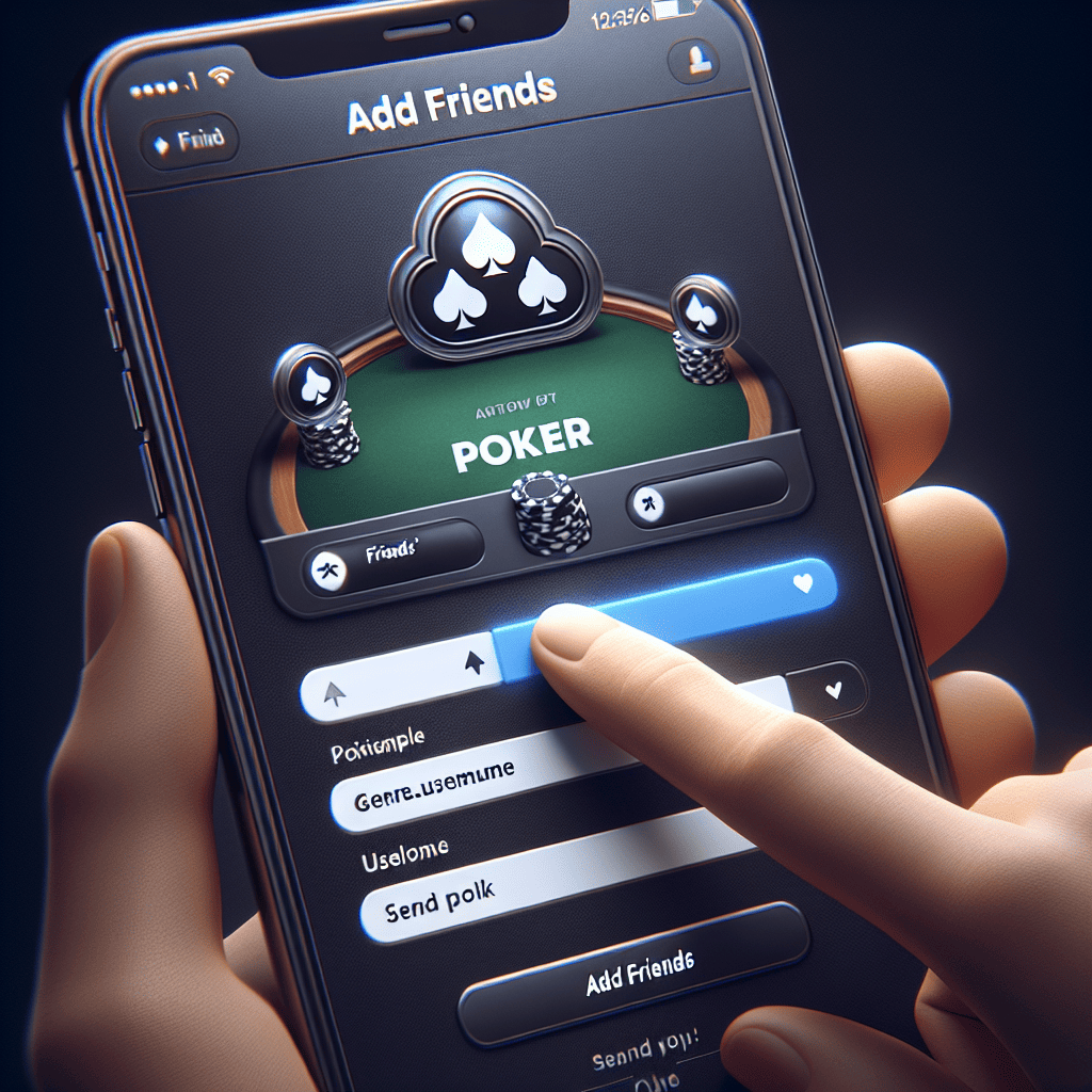 How to add friends on WSOP poker