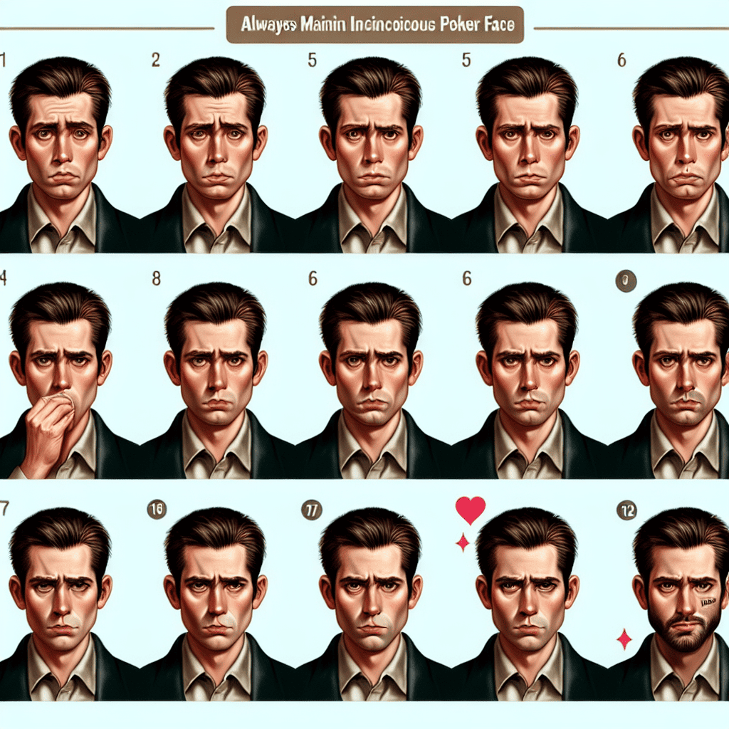 How to always have a poker face