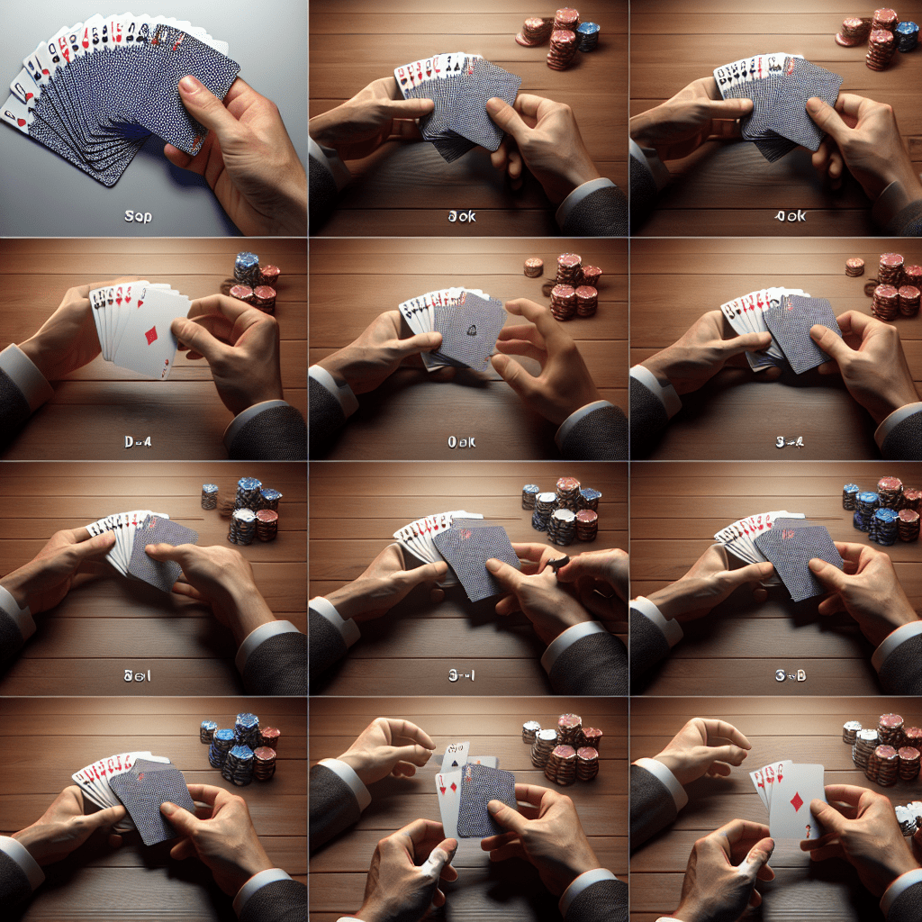 How to deal 5 card poker