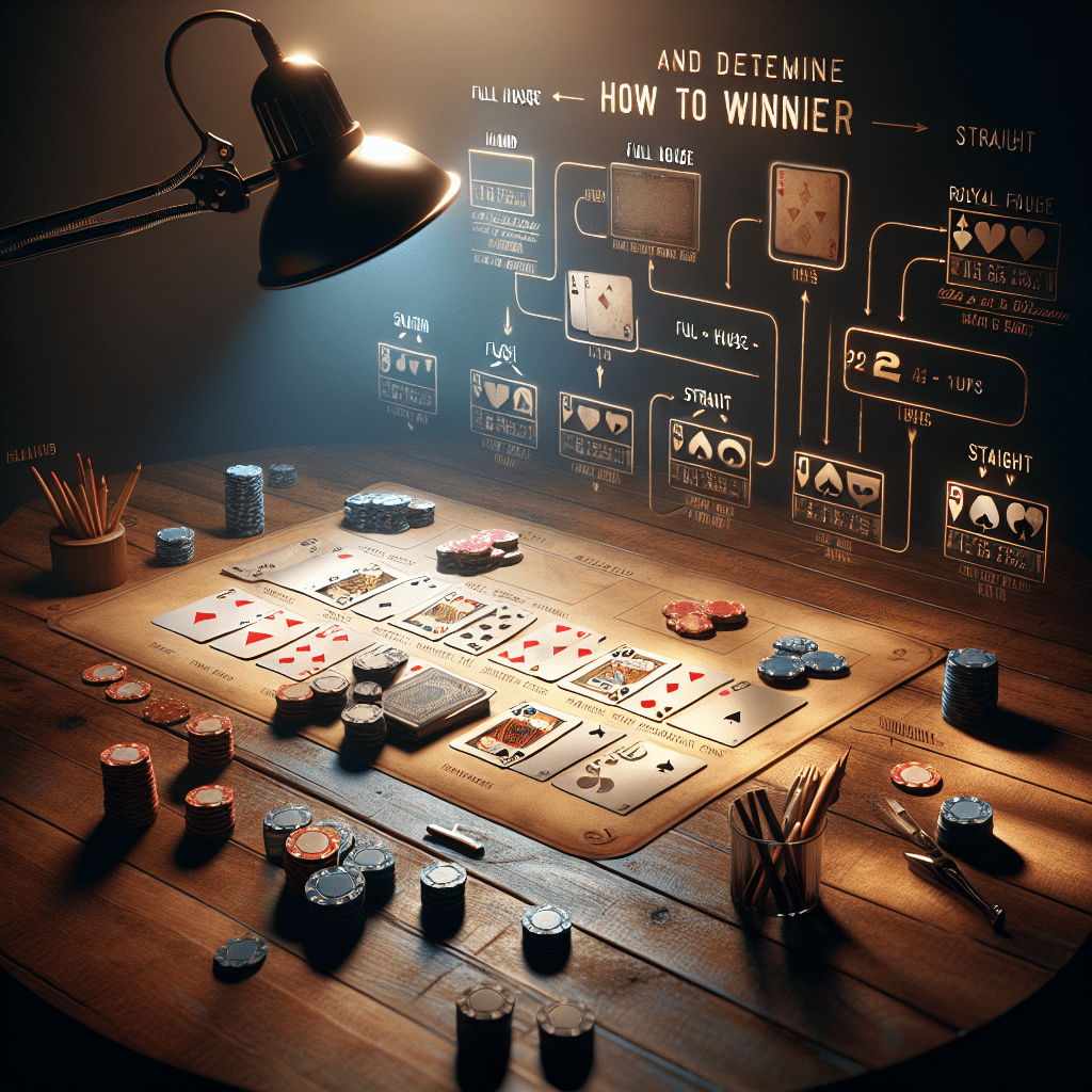 How to determine winning poker hand