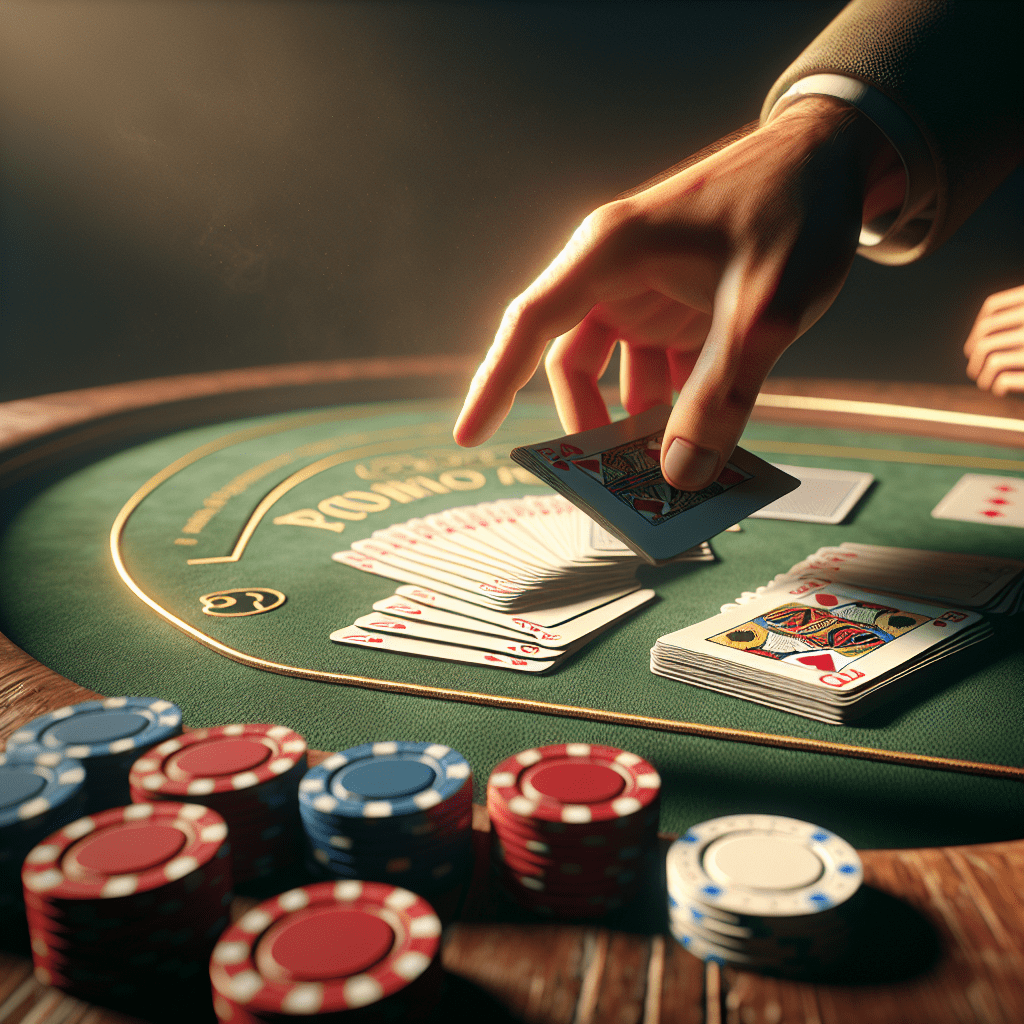 How to distribute poker cards