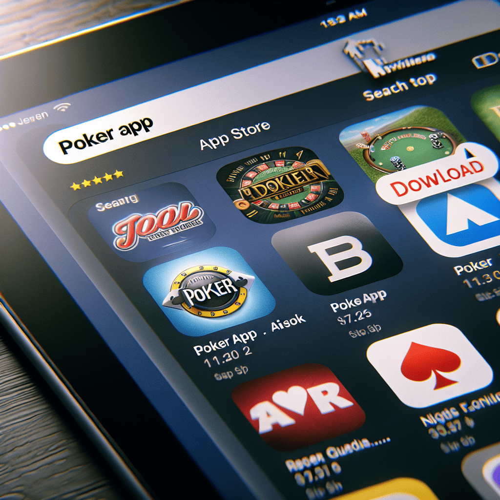 How to download poker app on iPad