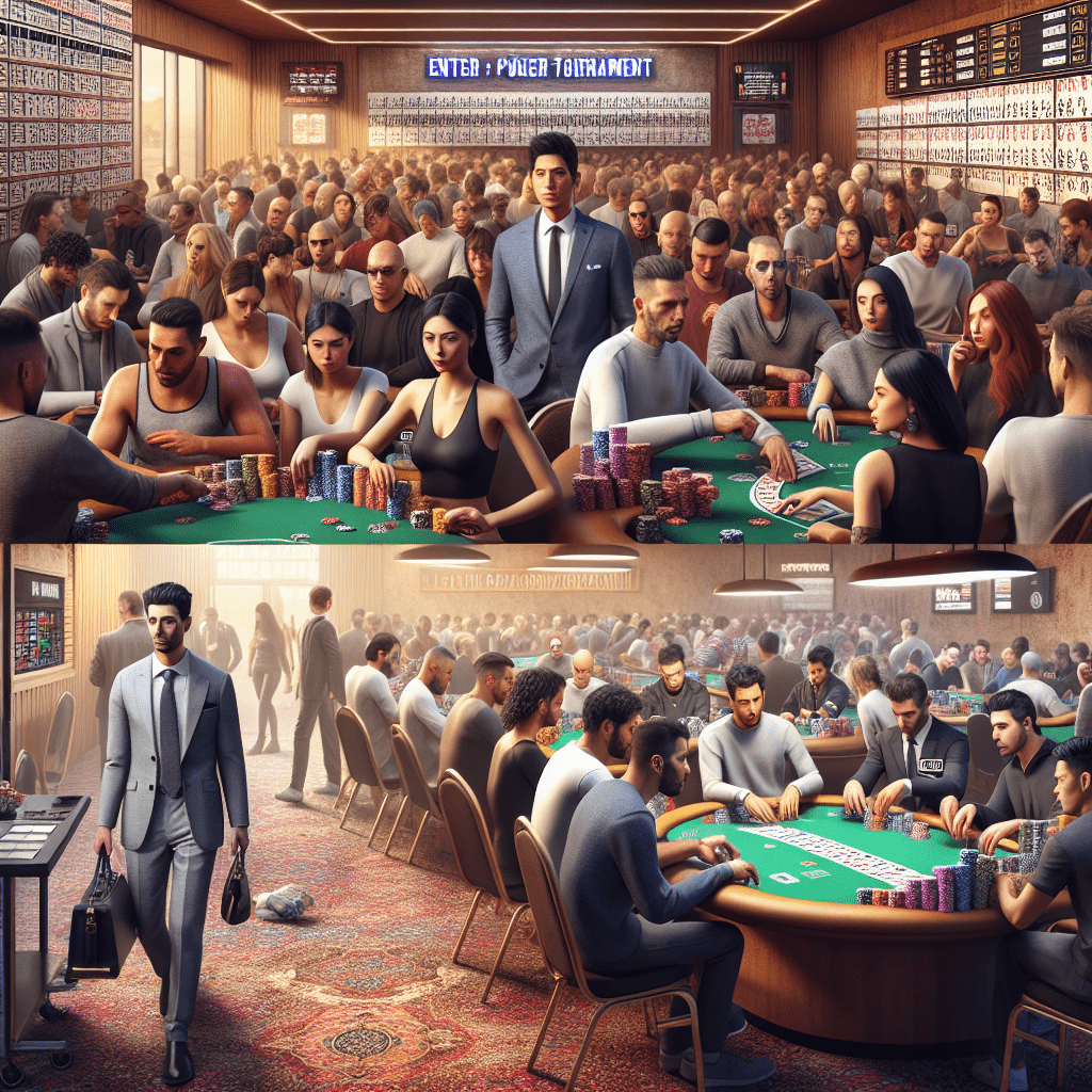 How to enter poker tournaments