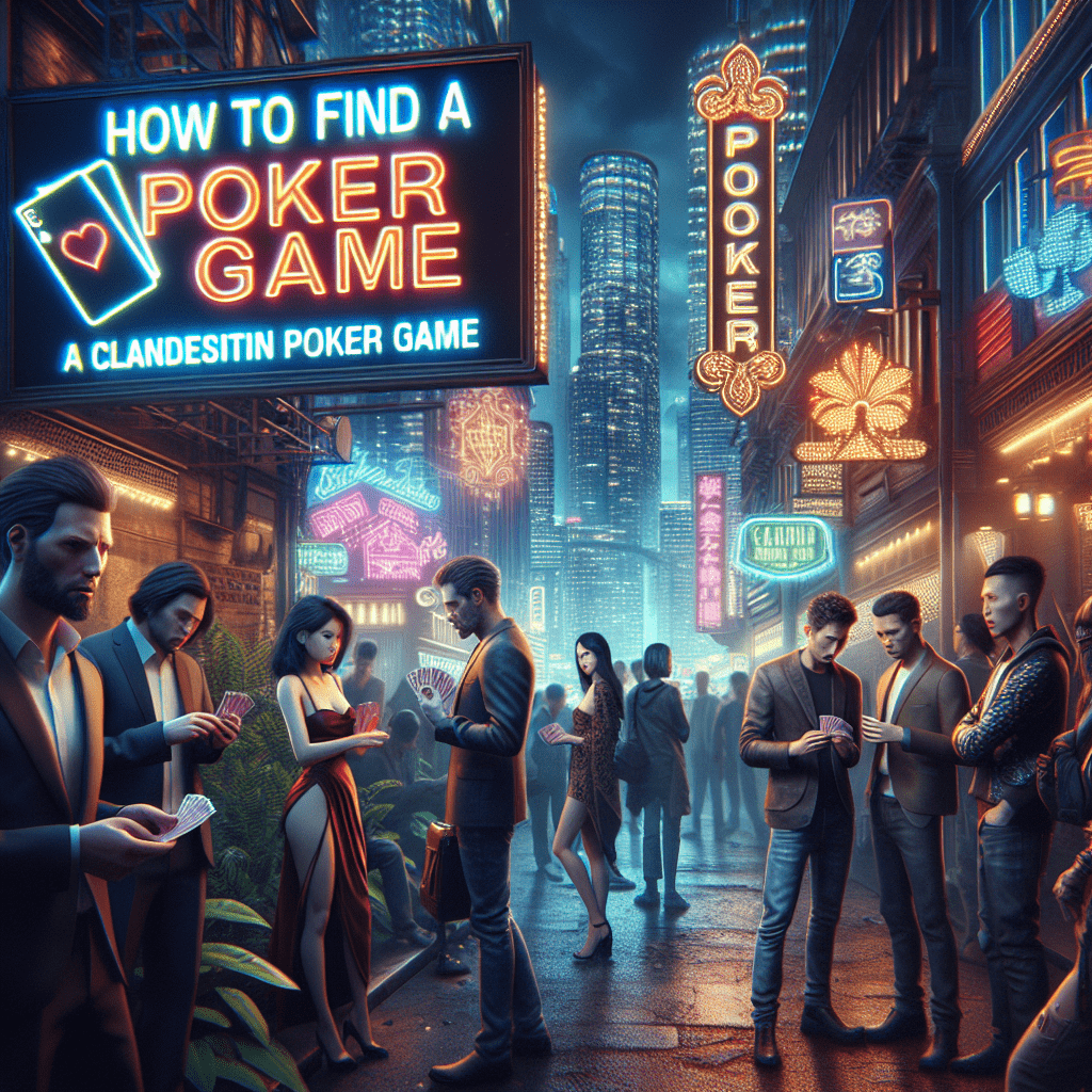 How to find a poker game