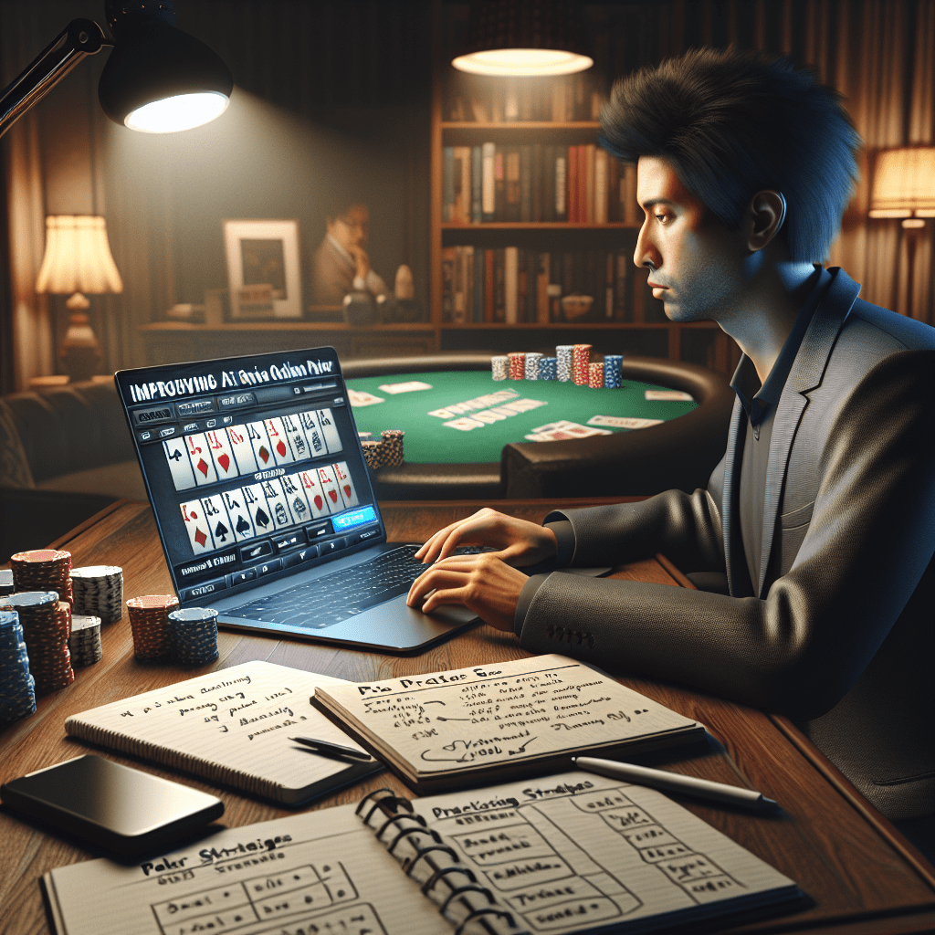 How to improve at online poker