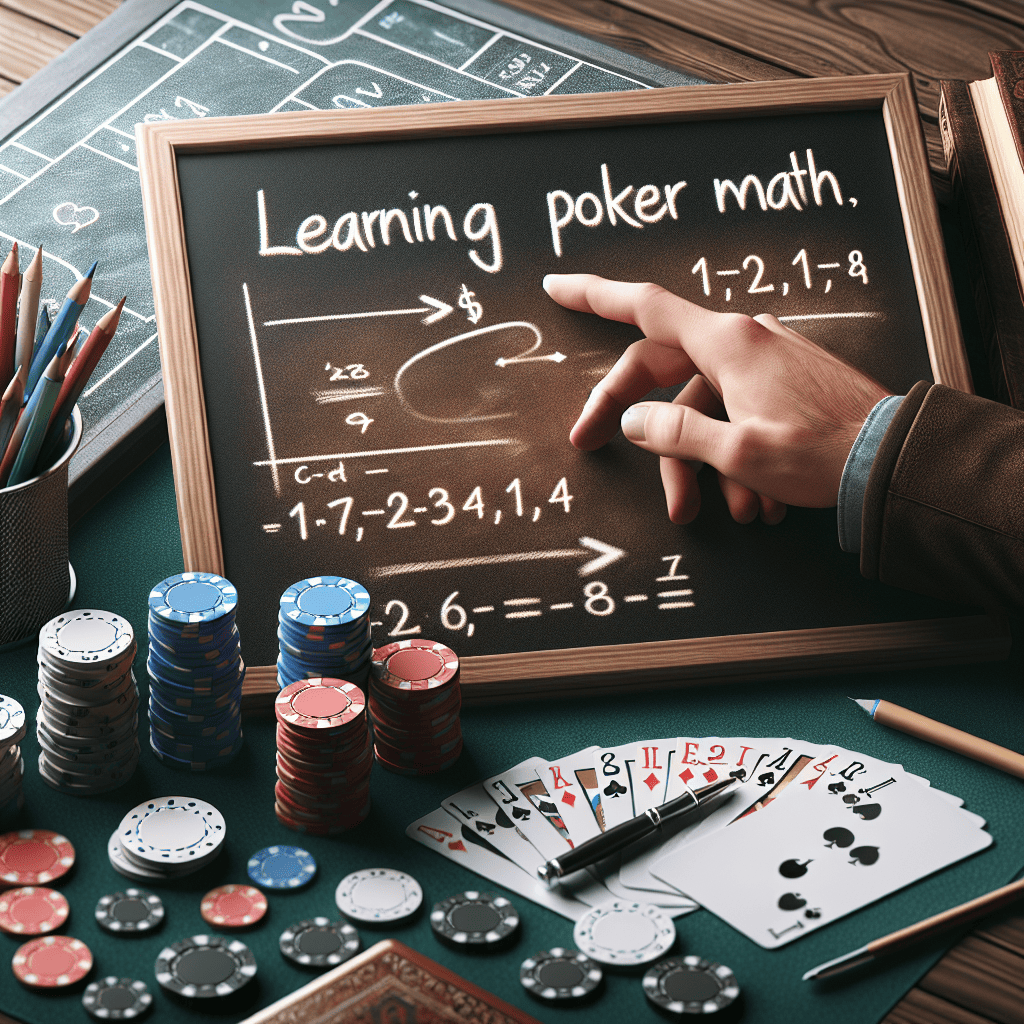 How to learn poker math